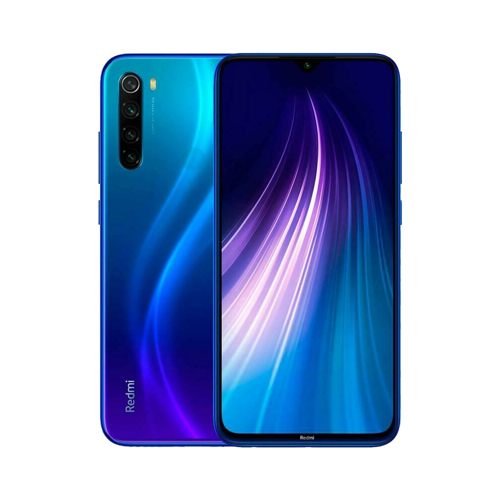 Redmi Note 8 in blue