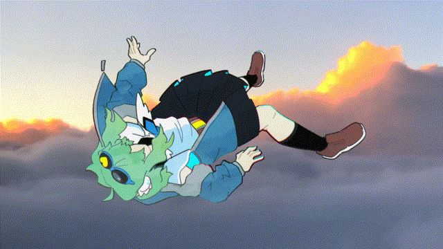 Gumi SV falling in various backgrounds. Produced by JamieP.